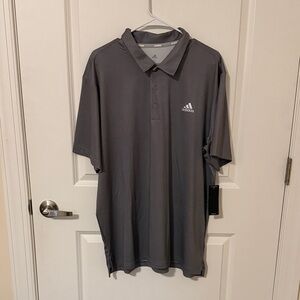 adidas Men’s Dark Gray Polo Shirt